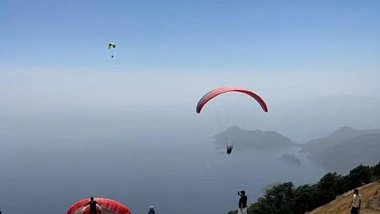 Engelliler Teleferikle Babadağ'a çıktı