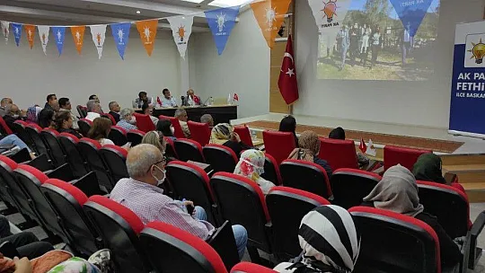 Ak Parti Fethiye Danışma Kurulu Toplantısı gerçekleşti