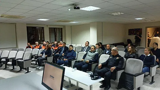 FETHİYE'DE 18.57 TATBİKATI YAPILDI