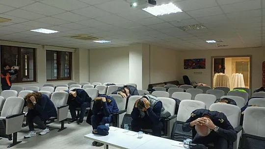 FETHİYE'DE 18.57 TATBİKATI YAPILDI