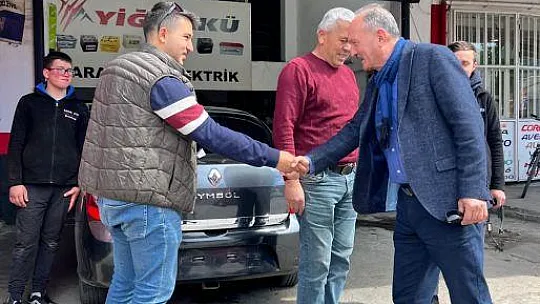 BEHÇET SAATCI SANAYİ ESNAFIYLA BİR ARAYA GELDİ