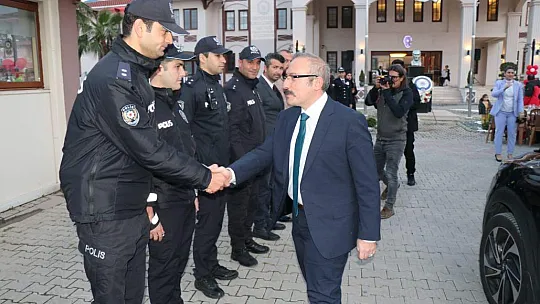 İlçe Emniyet Müdürlüğü'nde anlamlı iftar yemeği
