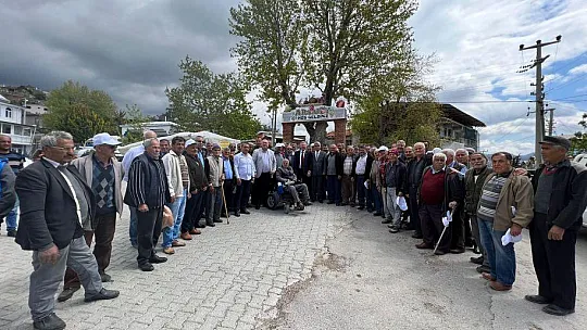 CHP'li vekiller Seydikemer'de vatandaşlarla buluştu