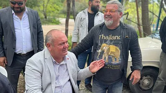 CHP'li vekiller Seydikemer'de vatandaşlarla buluştu