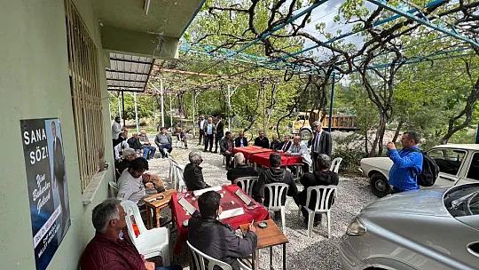 CHP'li vekiller Seydikemer'de vatandaşlarla buluştu