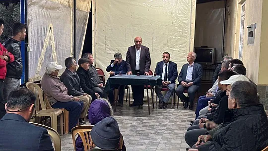 Milletvekili Adayı Otgöz, İlçe İlçe Çalışmalarına Devam Ediyor