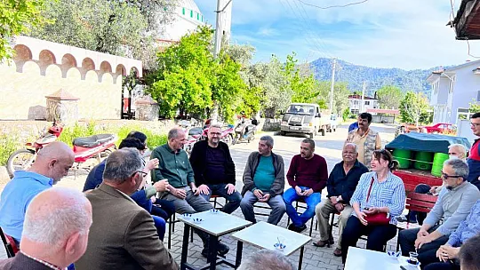 Köyceğiz, Milletvekili Adayı Saatcı'yı bağrına bastı