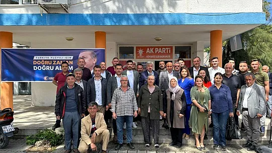 AK Parti Muğla Milletvekili Adayı Otgöz, Saha Çalışmalarına Devam Ediyor