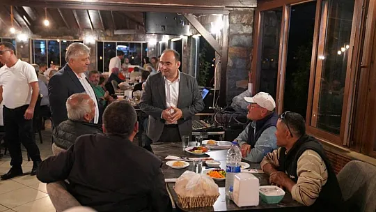 Başkan Akdenizli, Teşkilat Yemeğine Katıldı