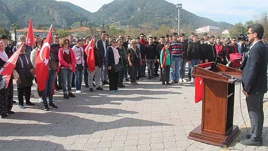 İdlib Şehitleri Fethiye'de de Unutulmadı