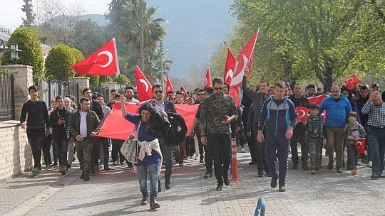İdlib Şehitleri Fethiye'de de Unutulmadı