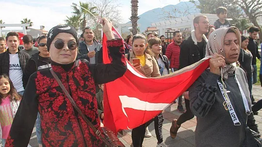 İdlib Şehitleri Fethiye'de de Unutulmadı