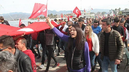 İdlib Şehitleri Fethiye'de de Unutulmadı