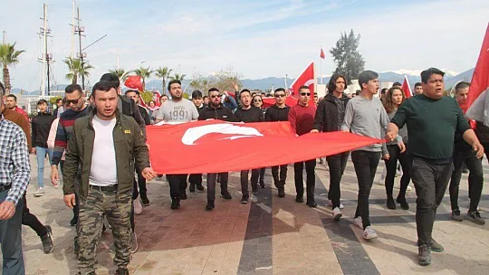 İdlib Şehitleri Fethiye'de de Unutulmadı