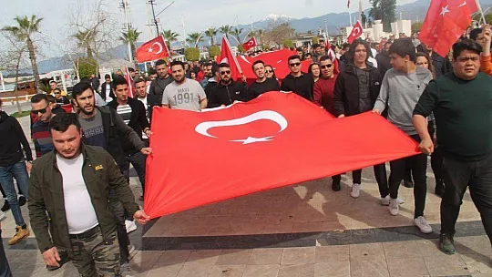 İdlib Şehitleri Fethiye'de de Unutulmadı