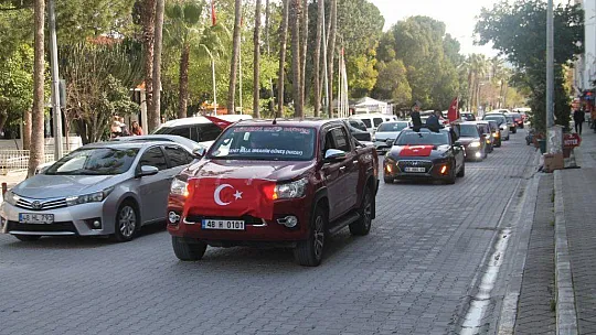 İdlib Şehitleri Fethiye'de de Unutulmadı