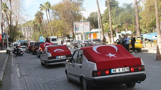İdlib Şehitleri Fethiye'de de Unutulmadı