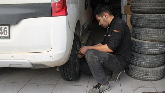 Kış lastiği uygulaması başladı