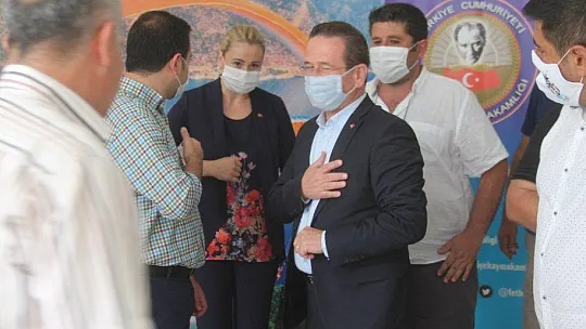 AK PARTİ'DEN KAYMAKAMA ZİYARET
