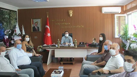 İlçe Başkanı Demir ve Yönetiminden Hayırlı Olsun Ziyareti