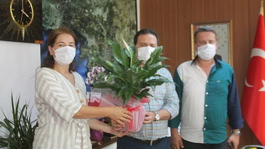 İlçe Başkanı Çoban, 'Her zaman devletimizin emrindeyiz'