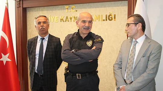 Bayramlaşma töreni yapıldı