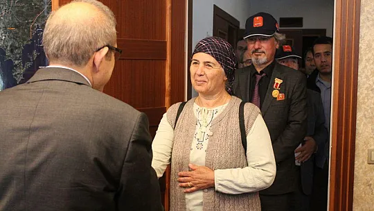 Bayramlaşma töreni yapıldı