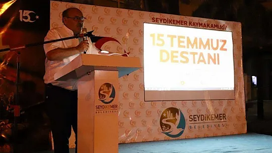 SEYDİKEMERLİLER MEYDANA AKTI