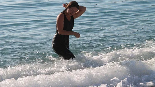 Fethiye'de Aralık'ta deniz keyfi