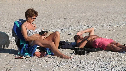 Fethiye'de Aralık'ta deniz keyfi