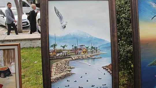 Kursiyerlerin çalışmaları sergilendi