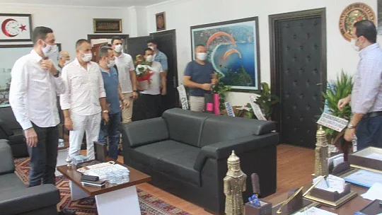 Fethiyeli İş Adamları Kaymakam Fırat'ı Ziyaret Etti