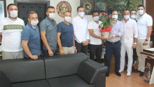 Fethiyeli İş Adamları Kaymakam Fırat'ı Ziyaret Etti