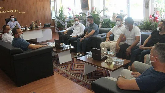 Fethiyeli İş Adamları Kaymakam Fırat'ı Ziyaret Etti