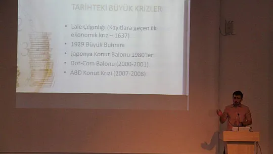 Dünya ekonomisini anlattı