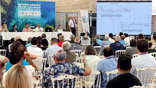 Fethiye Körfezi, Göcek-Dalaman Koyları Çalıştayı Yoğun Katılımla Yapıldı