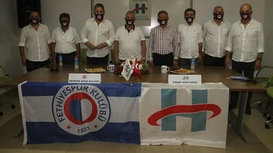 Fethiyespor'un sponsoru Lokman Hekim Esnaf Hastanesi