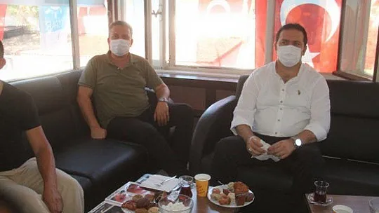 Kaymakam Fırat'tan İyi Parti'ye iade-i ziyaret