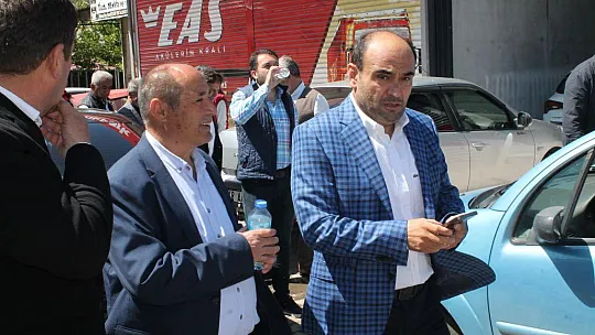 Otgöz sanayi esnafını ziyaret etti