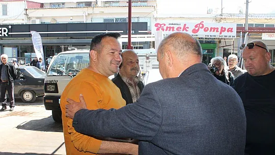 Otgöz sanayi esnafını ziyaret etti