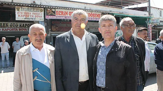 Otgöz sanayi esnafını ziyaret etti