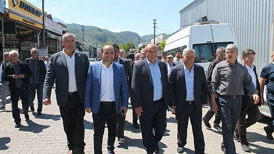 Otgöz sanayi esnafını ziyaret etti