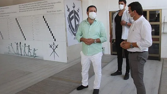 Milli Sporculardan Kaymakam Fırat'a Özel Gösteri