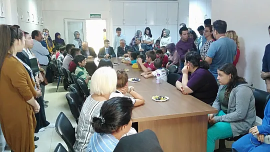 Özel çocukların toprağa dokunma sevinci