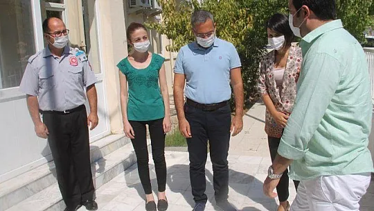 Kaymakam Fırat'tan Seringen'e Ziyaret