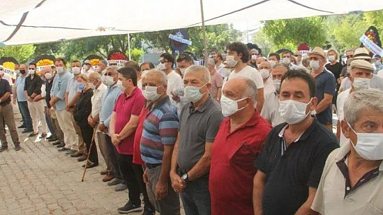 ALİ HİLMİ DÖĞERLİ, SON YOLCULUĞUNA DUALARLA UĞURLANDI