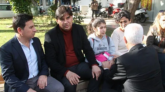Belediye başkanları halkın içinde