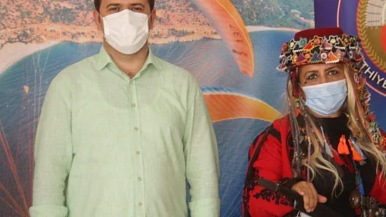 Kadın Efelerden Kaymakam Fırat'a ziyaret