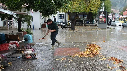 Aşırı yağış etkili oldu 