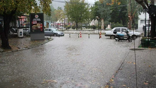 Aşırı yağış etkili oldu 